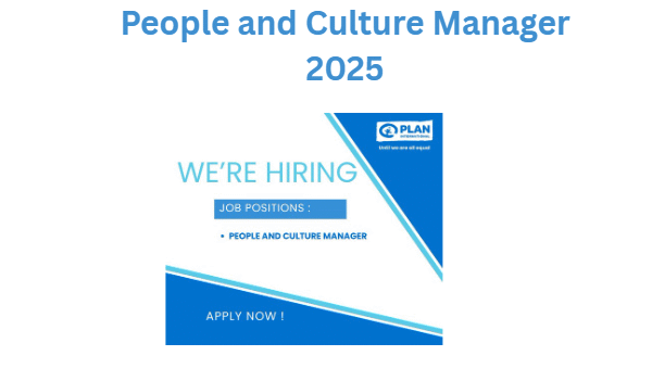 People and Culture Manager 2025