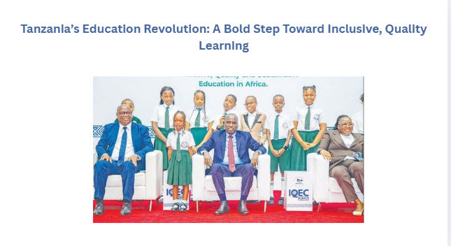 Tanzania’s Education Revolution