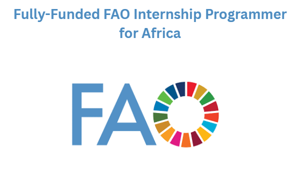 FULLY-FUNDED FAO INTERNSHIP PROGRAMMER FOR AFRICA