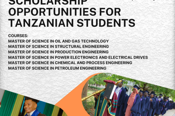 scholarships to Study in Tanzania (Bachelor’s and Master’s)