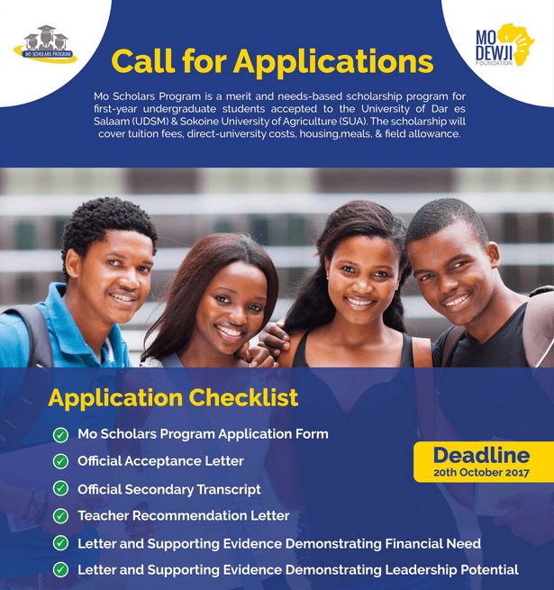 Scholarships to Study a Master's in Tanzania